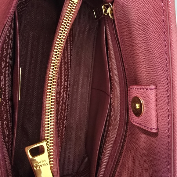 Prada Promenade Saffiano "Barbie Pink" Bag - Picture 14 of 16